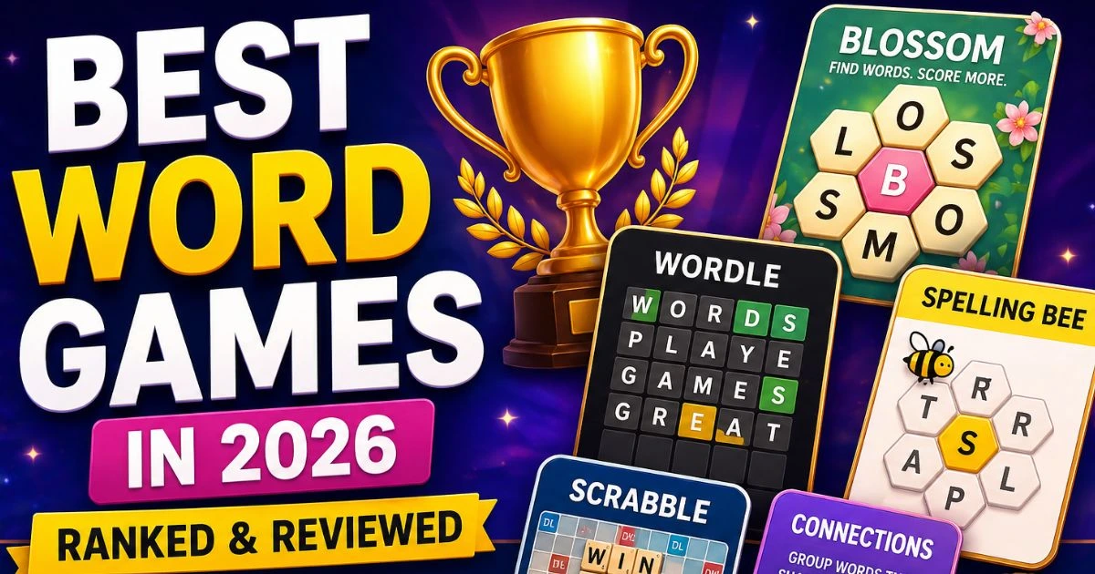 Top word games for 2026 reviewed
